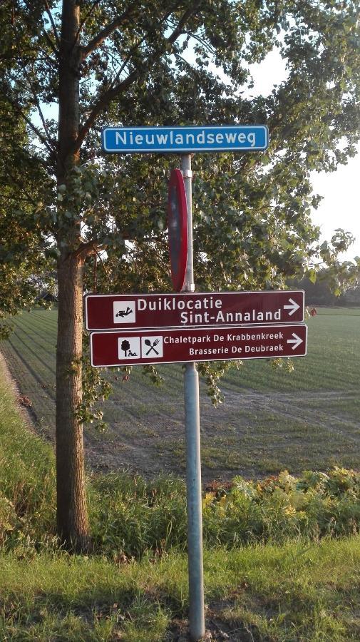 Het Boothuis Villa Sint Annaland Esterno foto